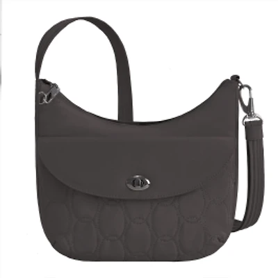 Runways Anti-Theft Medium Crossbody Bag- Smoke
