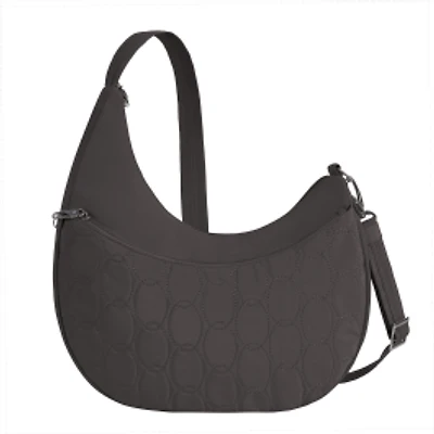 Runways Anti-Theft Asymmetric Hobo Bag- Smoke