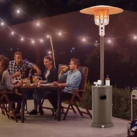 50000 BTU Propane Patio Heater, Round Table Design