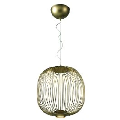 Dome LED Cage Pendant Light