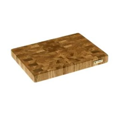 Butchers' Natural Oak Wood Chopping Block - 37 cm