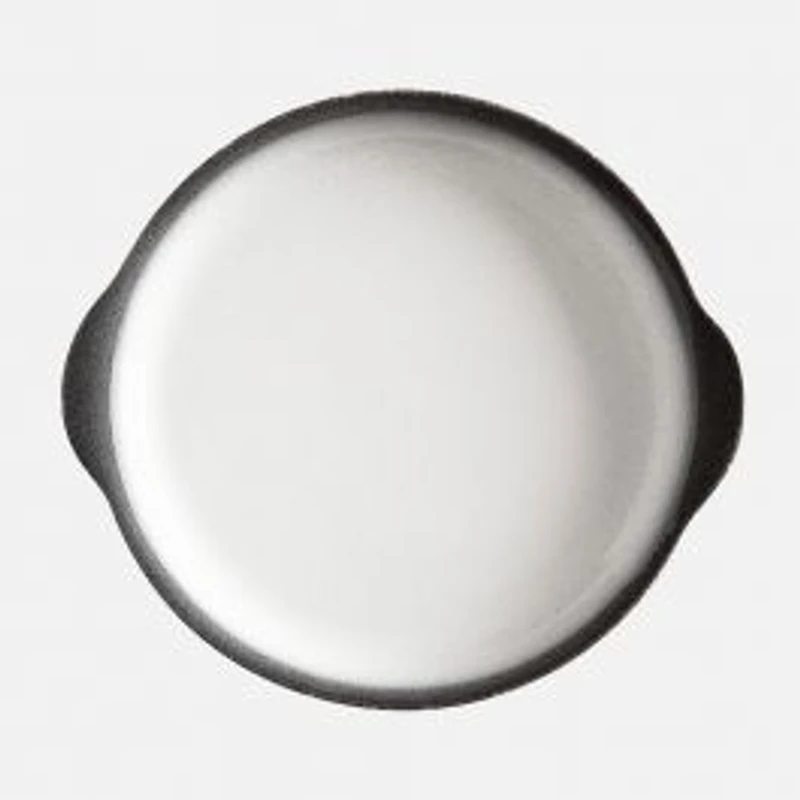 Set of 4 Granite Medium Plates with Handles by Maxwell & Williams