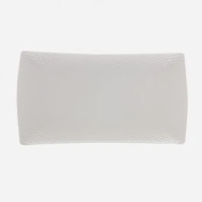 Set of 2 Diamond Rectangular Small Platter by Maxwell & Williams