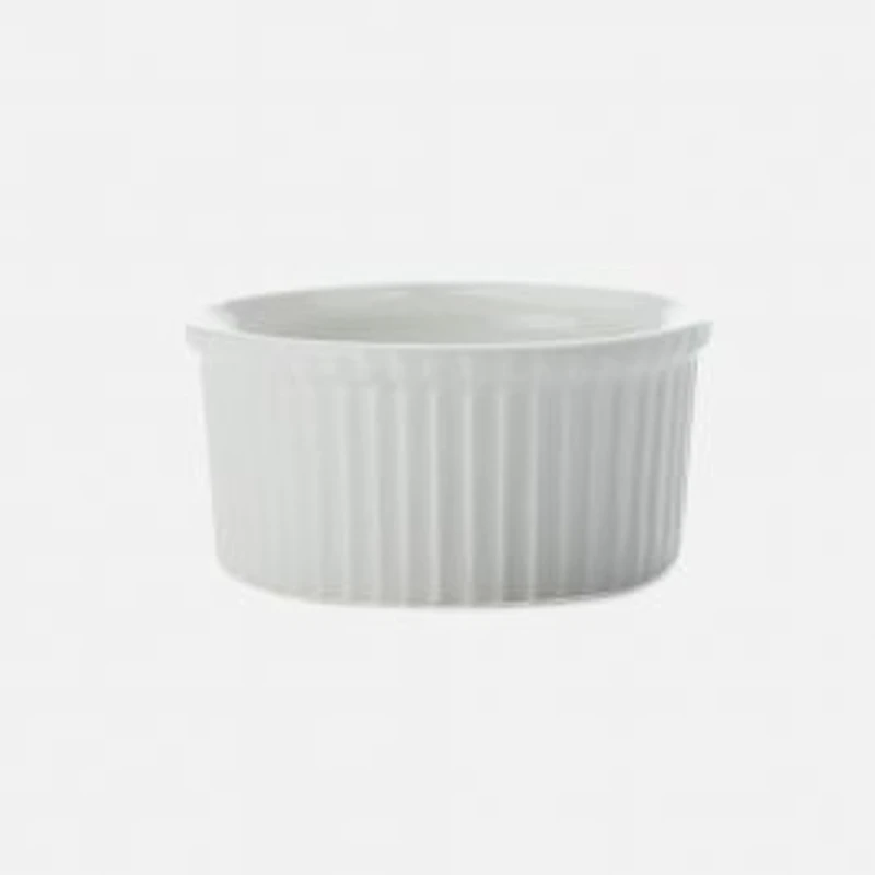 Set of 6 White Basics Ramekins by Maxwell & Williams - 12 cm