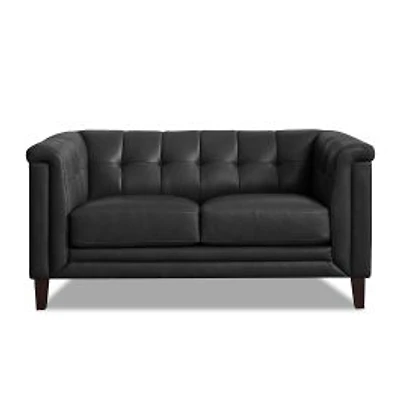 Arvo Leather Loveseat - Special Order Item