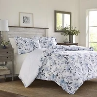 Laura Ashley Chloe Cotton Comforter Set