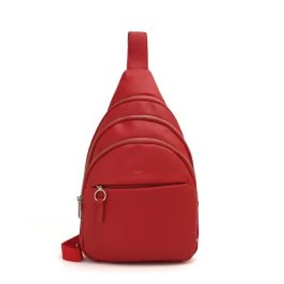 Folio Backpack - Cherry Red