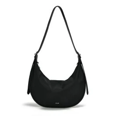 AMIE NYLON CROSSBODY - Black