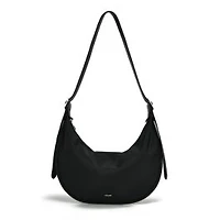 AMIE NYLON CROSSBODY - Black