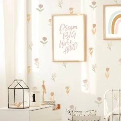 Garden flower wall decals