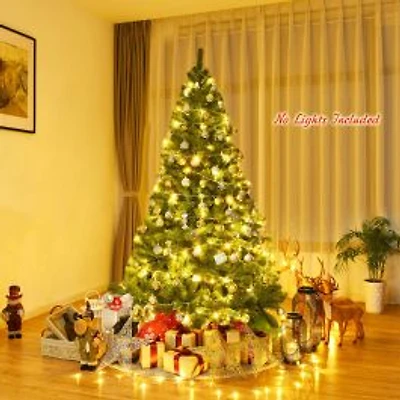 Premium Artificial Hinged PVC Christmas Tree with Metal Stand