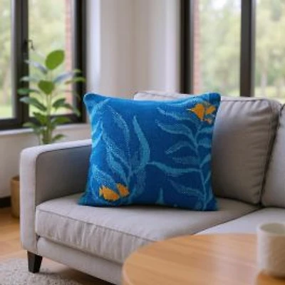 Sunny Minnow Coussin - Marine