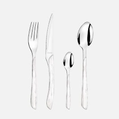 Amefa Eclat Cutlery Set, 16 pieces - White