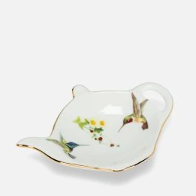 Hummingbird Tea Bag Plate