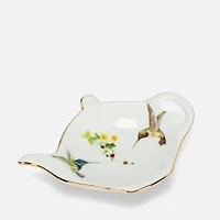 Hummingbird Tea Bag Plate