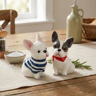 French Bulldog Salt & Pepper Shakers