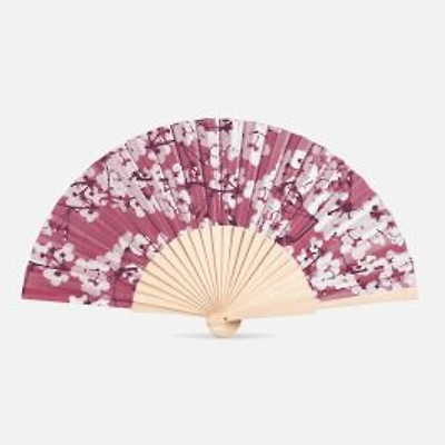 Cherry Blossom Hand Fan