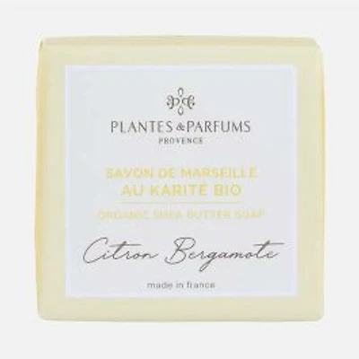 PP Marseille Organic Shea Butter Soap, 100g - Bergamot Lemon