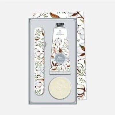 Hand Cream, Nail File and 25 g Soap Gift Set