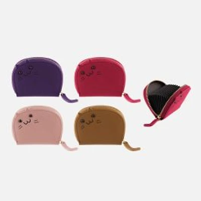 Card Holder- Cat Themed Design - Assorted colours