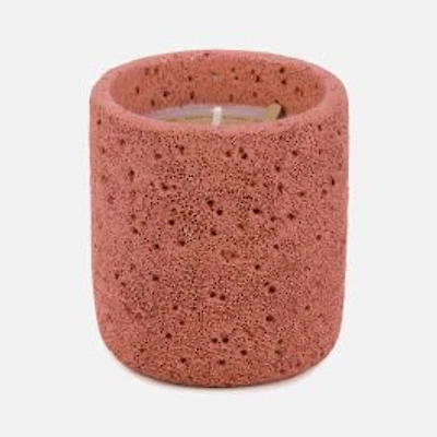 Textured Candle - Coral