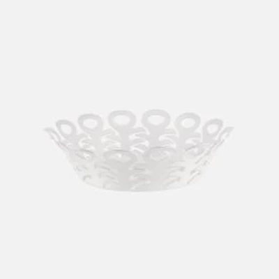 Vimini Basket Stainless Steel - White
