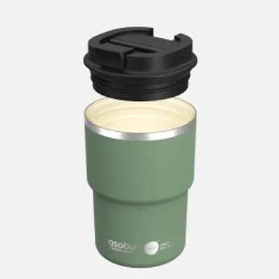 ASOBU Coffee Express Travel Mug, 12 oz - Green