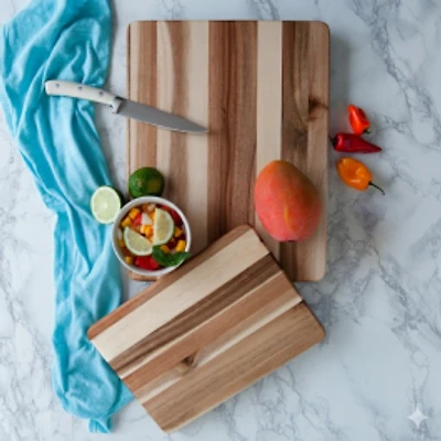 Architec GRIPPER™ Acacia Cutting Boards, Set of 2
