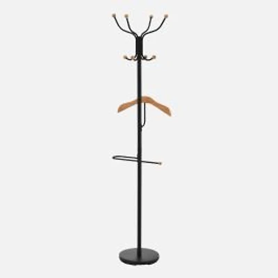 Ashley Coat Rack 71" Black