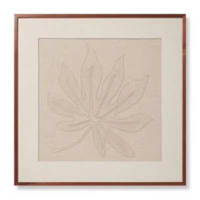 Loloi Schefflera Natural and Beige Wall Art