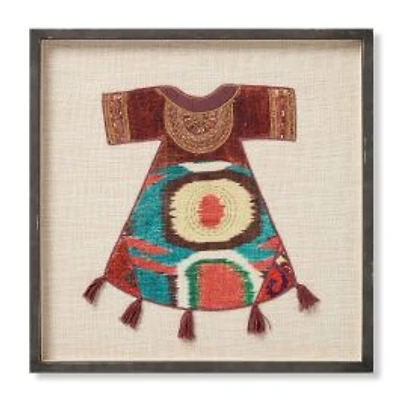 Loloi Chahar Multi and Ivory 1'11 " x 1'11 " Wall Art