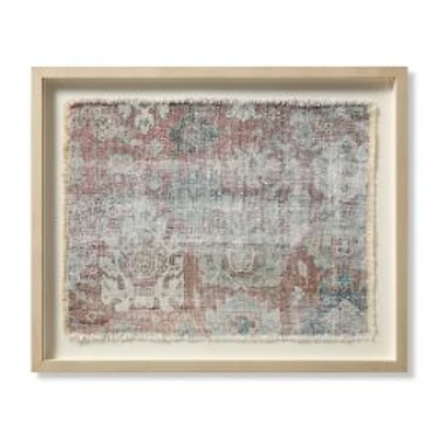 Loloi Cripple Creek Pink and Ivory 2'2 " x 2'8 " Wall Art