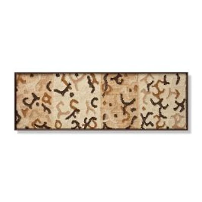 Loloi Grand Beige and Brown 6'1 " x 2'1 " Wall Art
