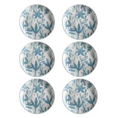 Set of 6 Dusk Blue Dinner Plates by Maxwell & Williams (26.5 cm) - Blue