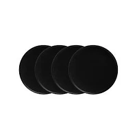 Maxwell & Williams Set of 4 Caviar High Rim Plates - 24.5cm