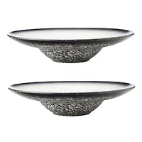 Set of 2 Granite Show Plates by Maxwell & Williams (28 cm)
