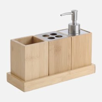 Bamboo Bath Collection, Set of 4