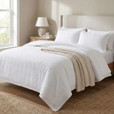 Basketweave Coverlet
