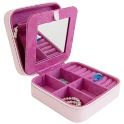 Mele and Co Barbie Bitsy Bijoux Vegan Leather Travel Jewellery Case