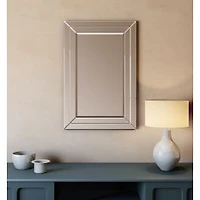 Bay All-Glass Rectangular Mirror