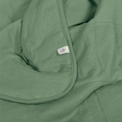 Bamboo-Cotton Baby Blanket - Moss