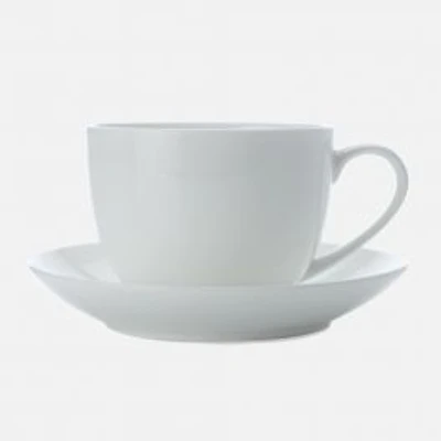 Ensemble de 4 tasses et soucoupes « Cashmere » par Maxwell & Williams