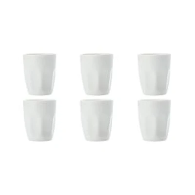 Maxwell & Williams Set of 6 White Basics Latte Cups - 200ml