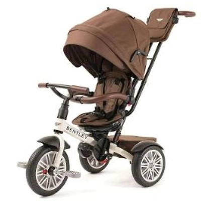 Bentley 6-in-1 Baby Stroller/Trike - White Satin