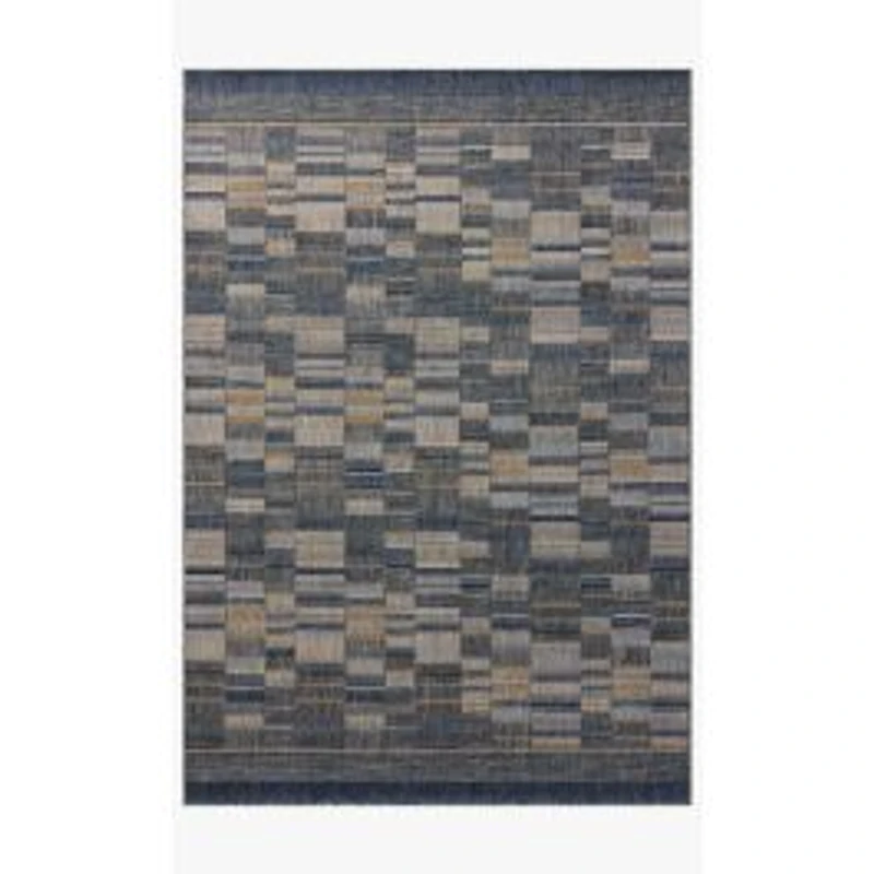 Loloi II Birch Rug - Denim / Gold