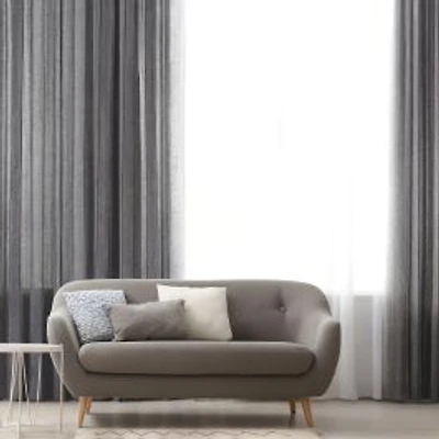 Boca Semi-Sheer Grommet Panel