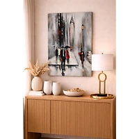 Bustling City Ii Canvas Art