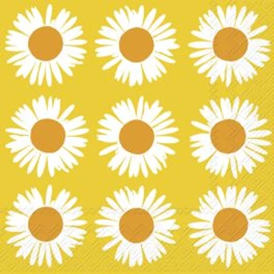 Auringonkukka Cocktail Napkins, Pack of 20
