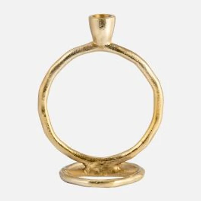 Round Ring Tapered Candle Holder, 8