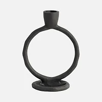 Round Ring Tapered Candle Holder, 6